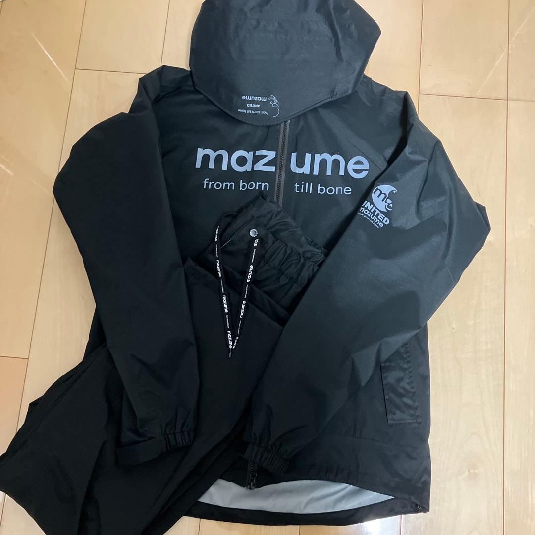 美品　ＭＡＺＵＭＥ　マズメ　ＭＺコンタクトレインスーツ　　ＸＬ