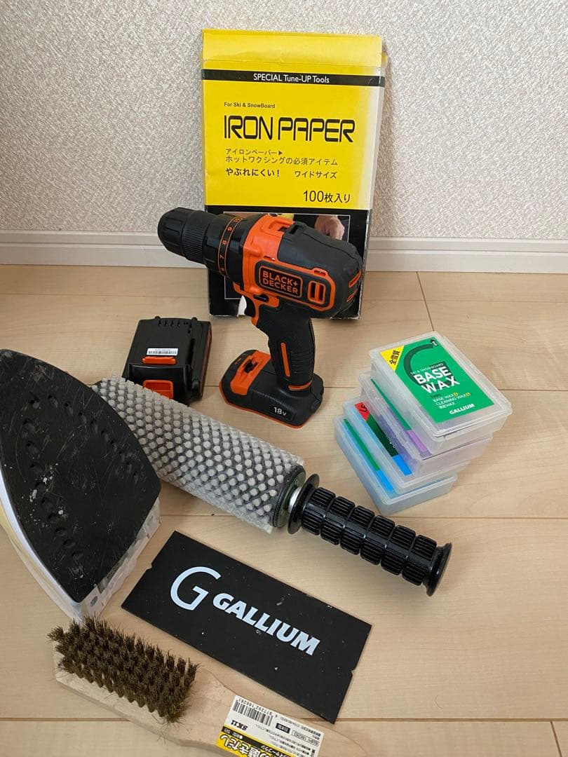 スノーボードメンテナンスセット