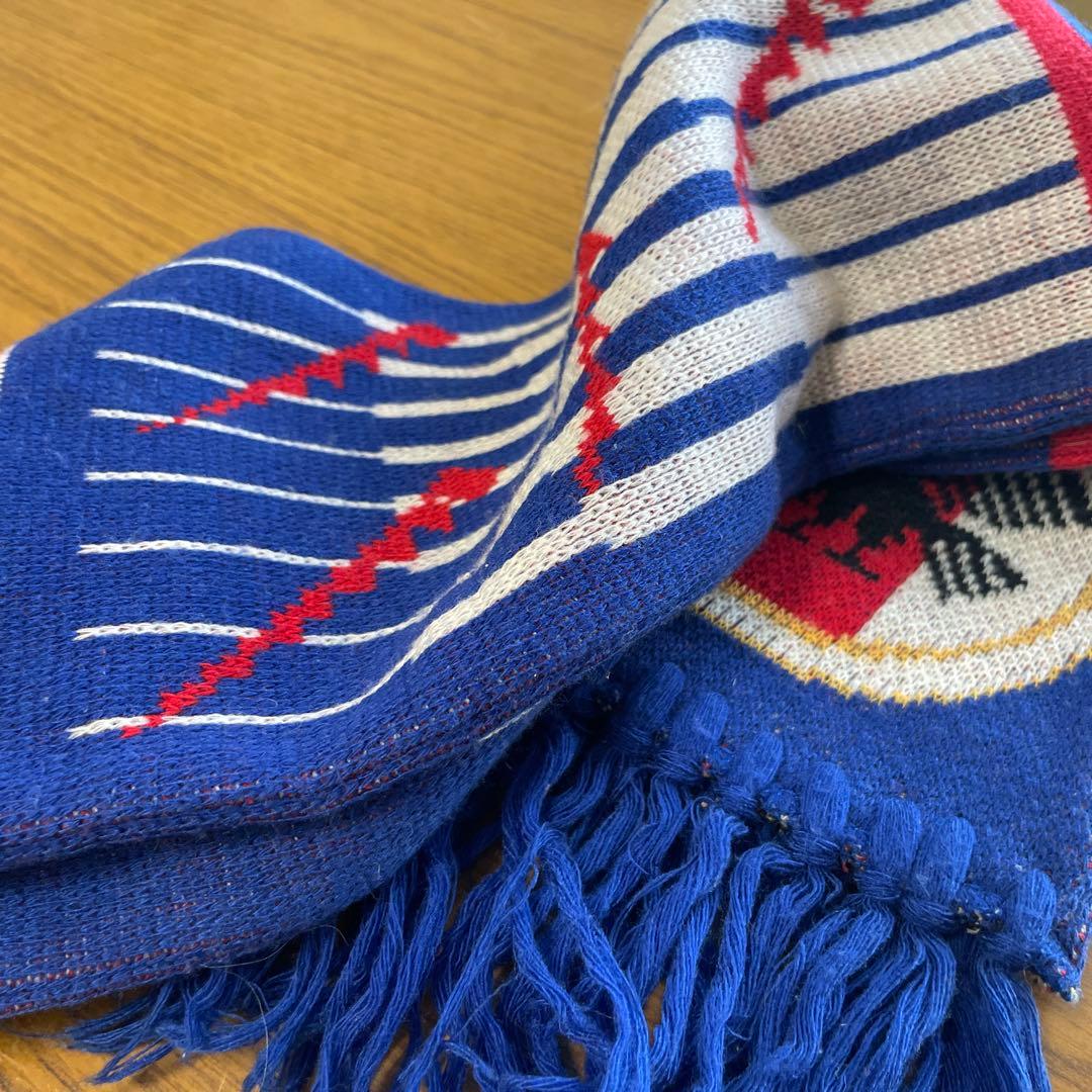 【asics】サッカーマフラー (サッカー日本代表 1992～1995年版)