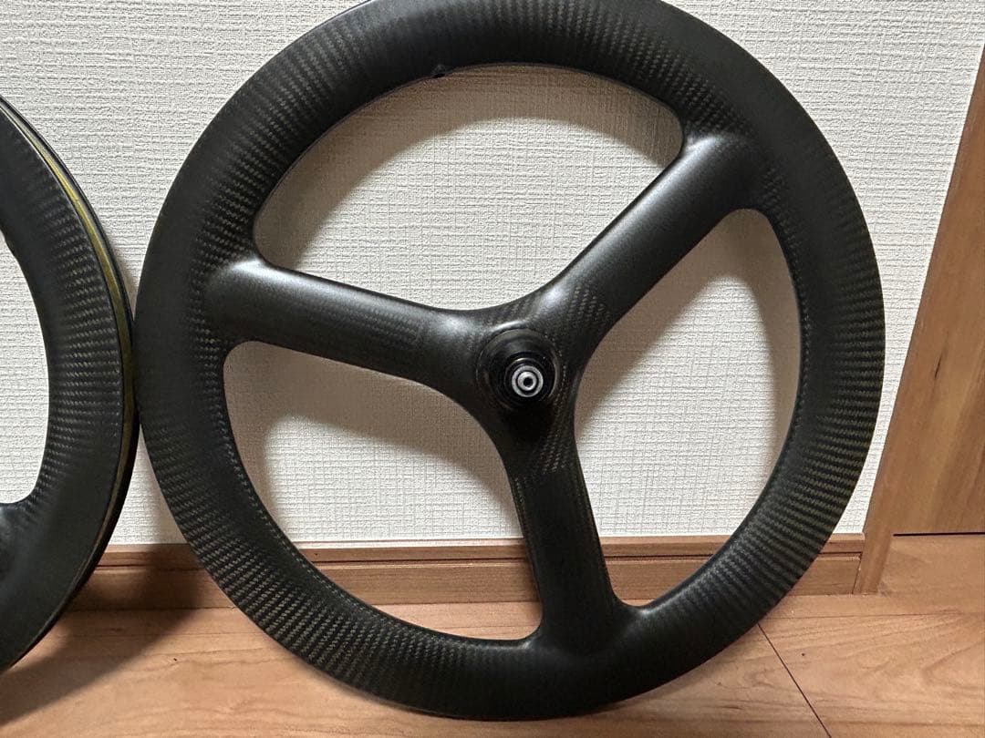 ICANカーボンバトンホイール前後 20インチ451ディスクブレーキ用タイヤ付き