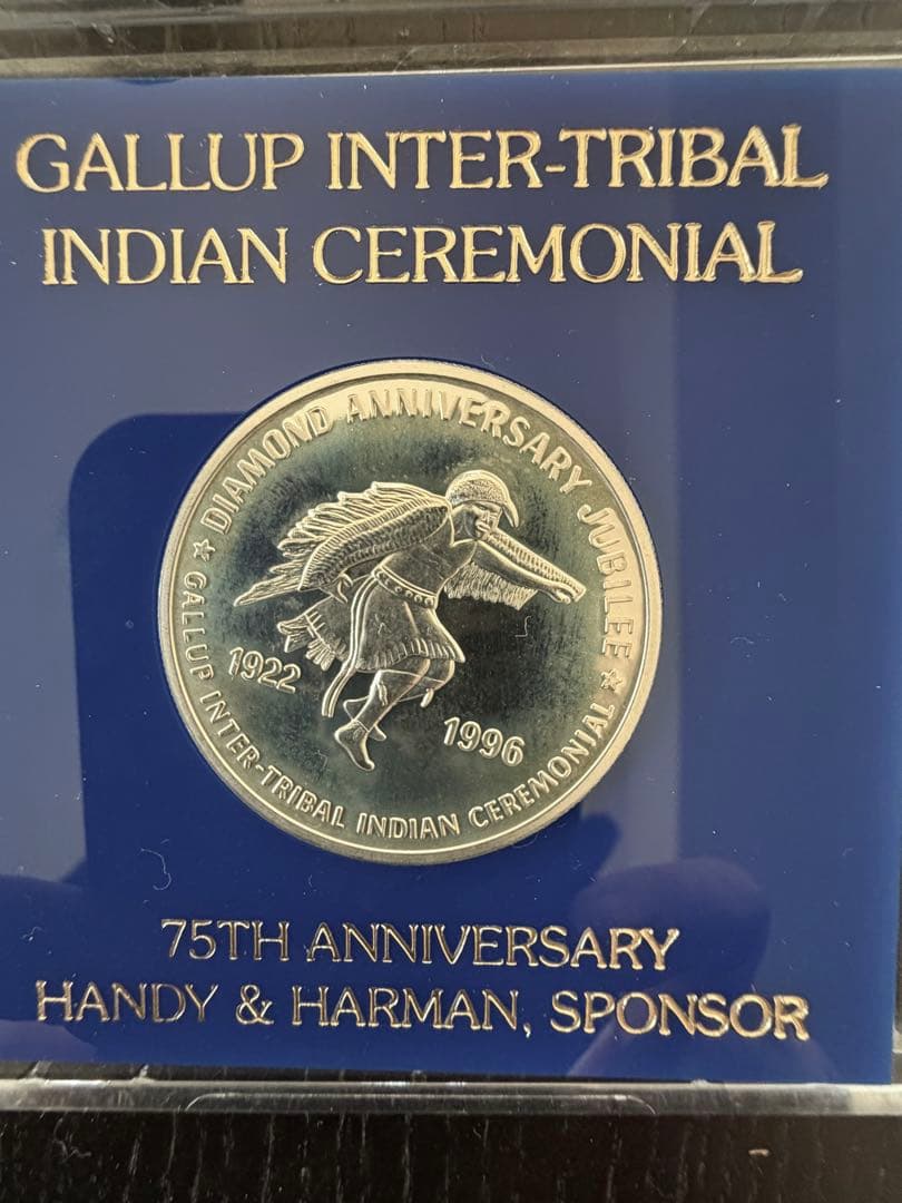 1996年ギャラップインディアン セレモニー記念銀31.5g