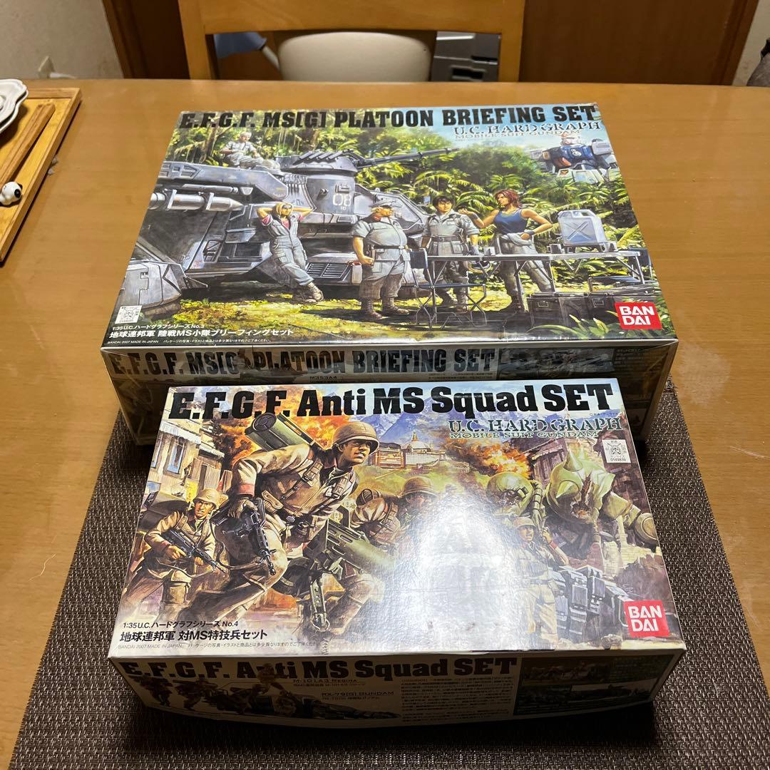 ロボット BANDAI MSIGI PLATOON BRIEFING SET 1/35