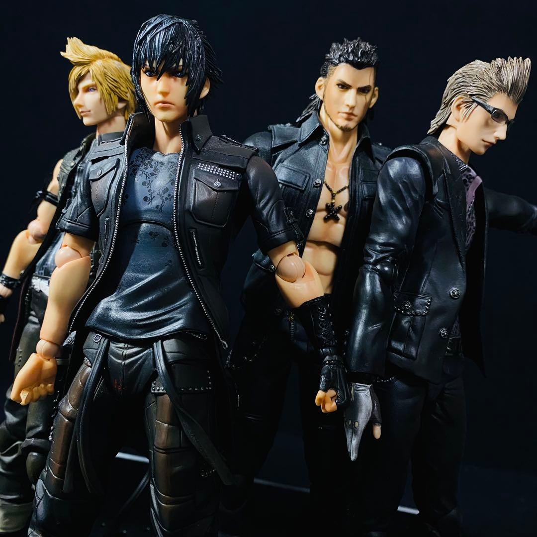 PLAY ARTS改 FF15 ノクティス プロンプト イグニス グラディオラス