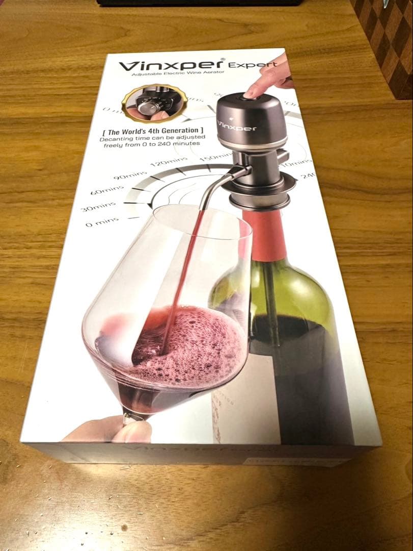 Vinxper Expert 電動ワインエアレーター