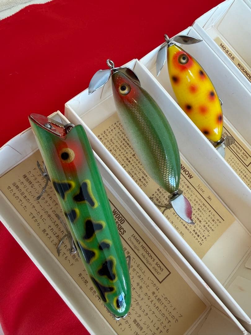 ニ*ん様 オールドヘドン ★☆ スミス ウッド ヘドン HEDDON ルアー 釣