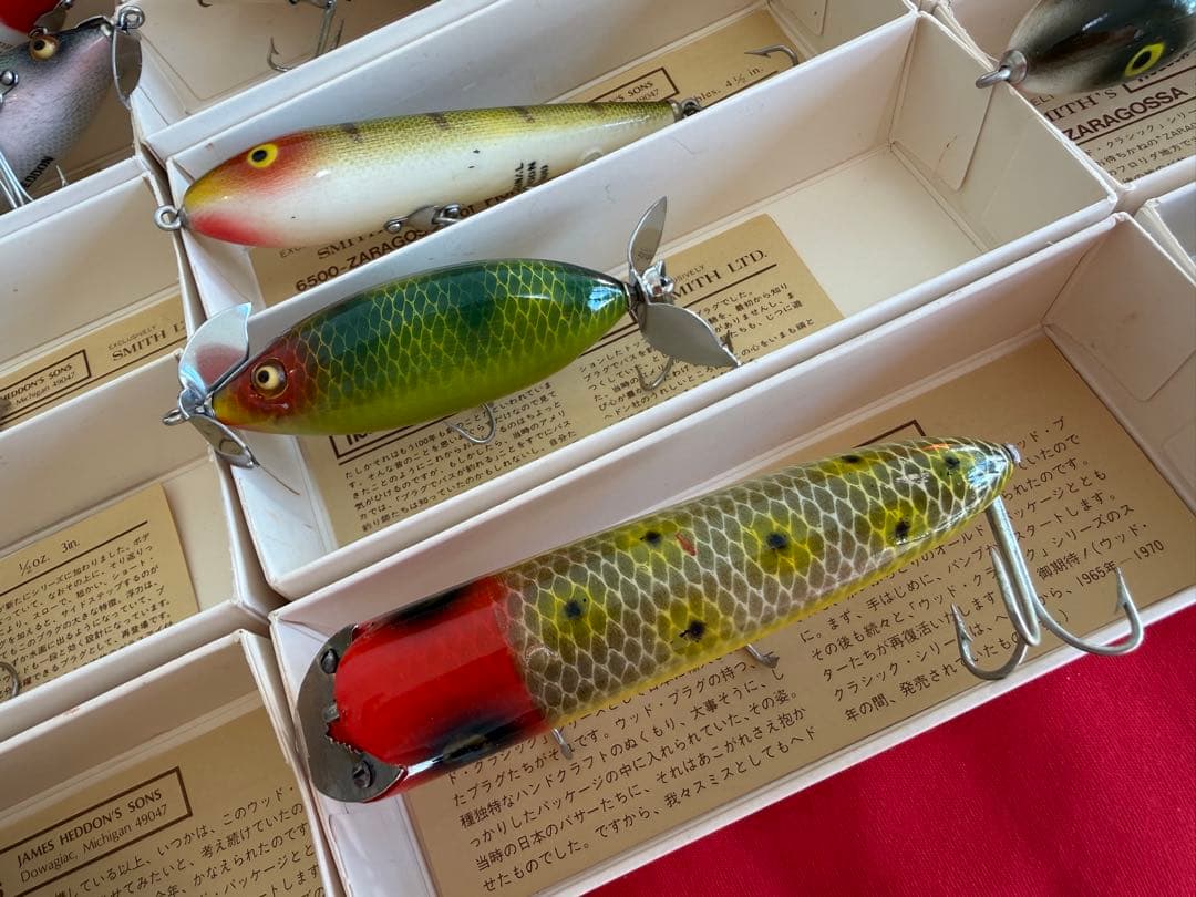 ニ*ん様 オールドヘドン ★☆ スミス ウッド ヘドン HEDDON ルアー 釣