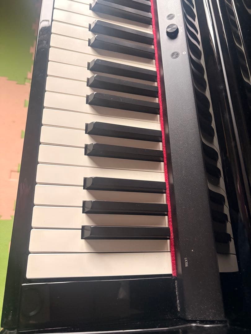 【希少】高グレード電子ピアノ　Roland LX-706-PES　黒艶鏡面仕上げ