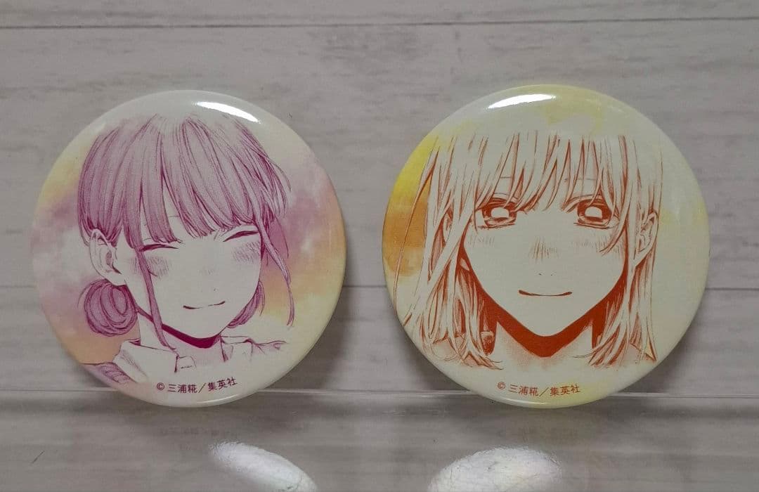 アオのハコ　アニメイトフェア　缶バッジ　蝶野雛