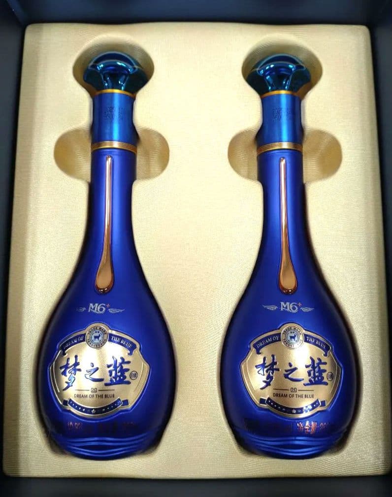 ※土日限定値下げ中【新品未開封】中国 白酒 夢之藍 M6+ 2本セット