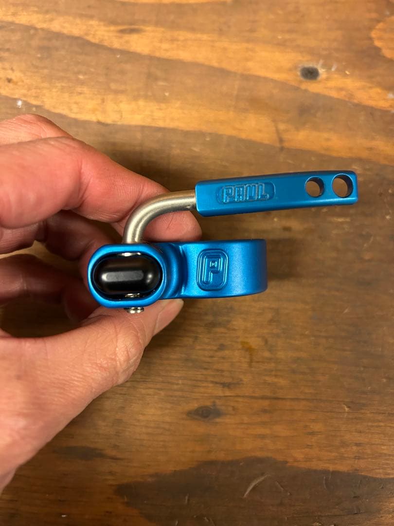 美品！PaulシートクランプBluelug surly crust MTB