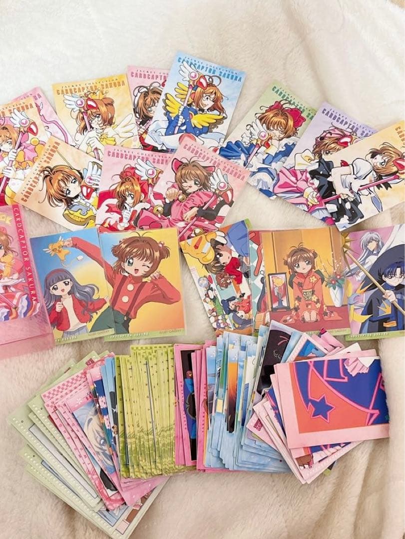 カードキャプターさくら トレーディングカード 136枚　カードダス ケース付き