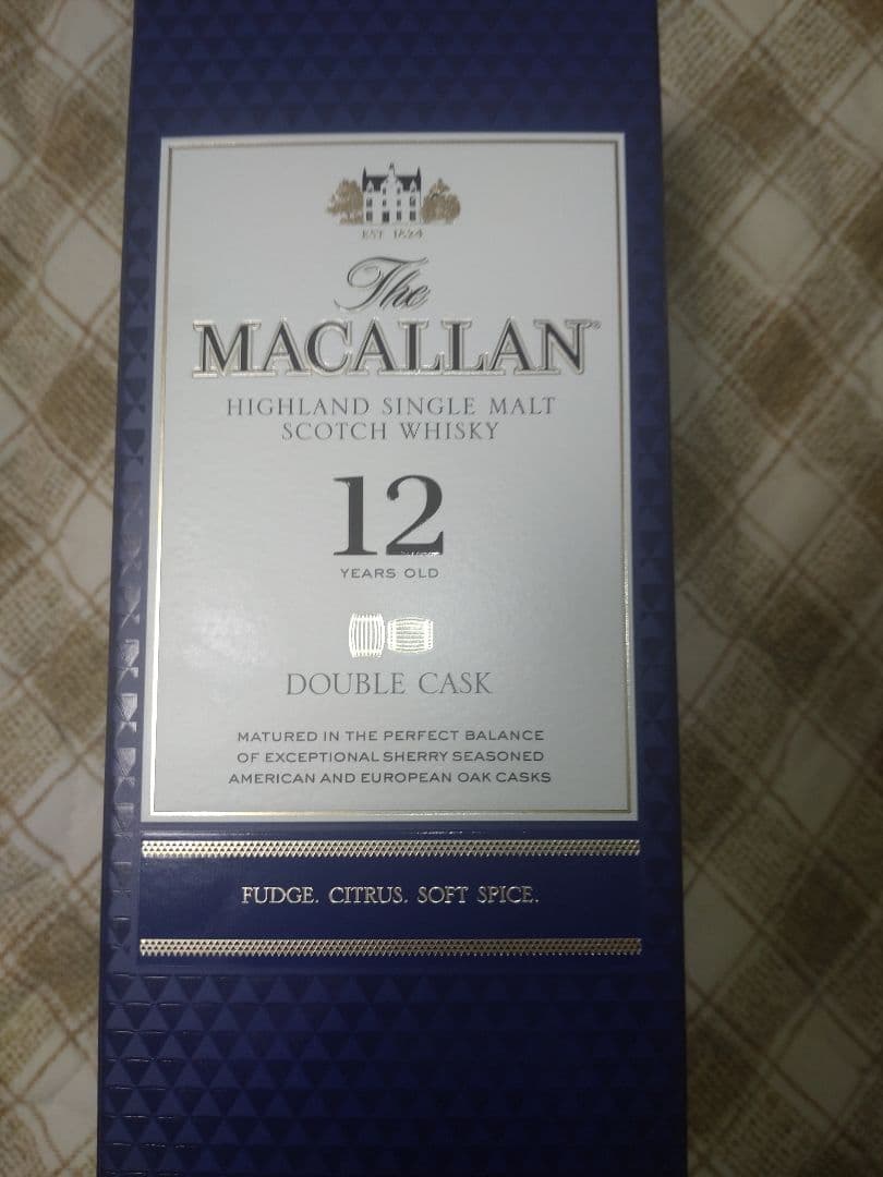 【未使用新品】ザ マッカラン 12年 ダブルカスク 700ml 箱付き正規輸入品