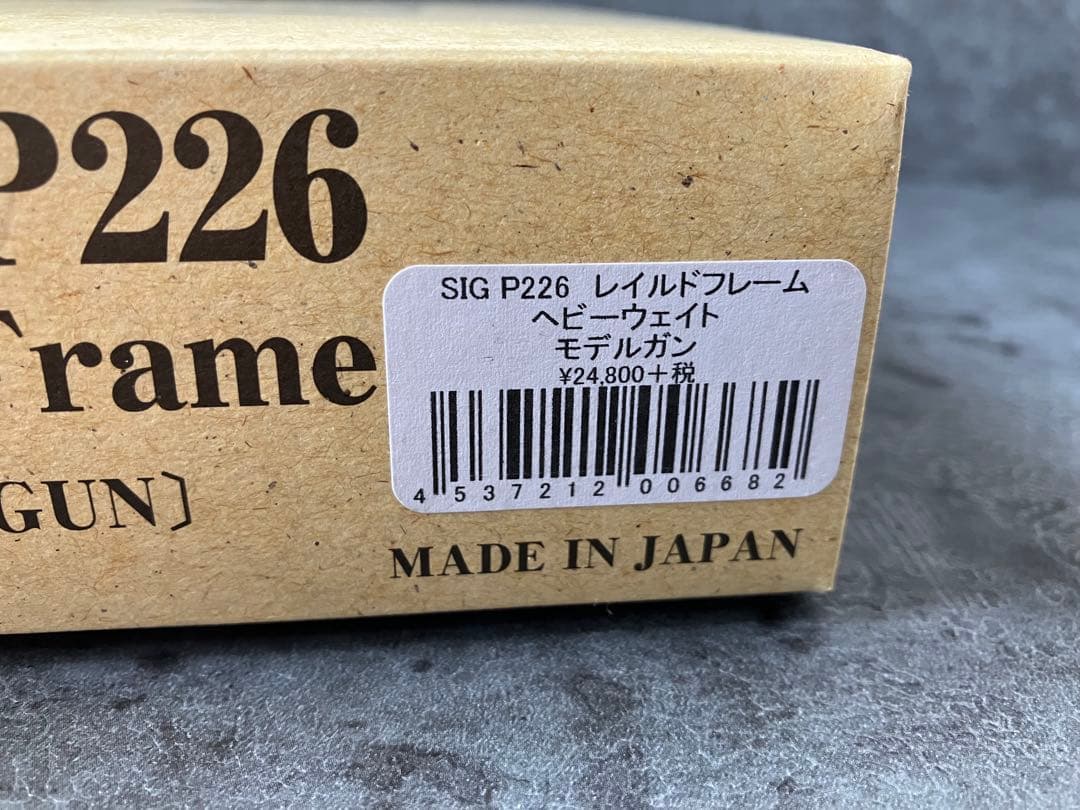 【匿名配送】SIG/SAUER P226 RF モデルガン タナカワークス