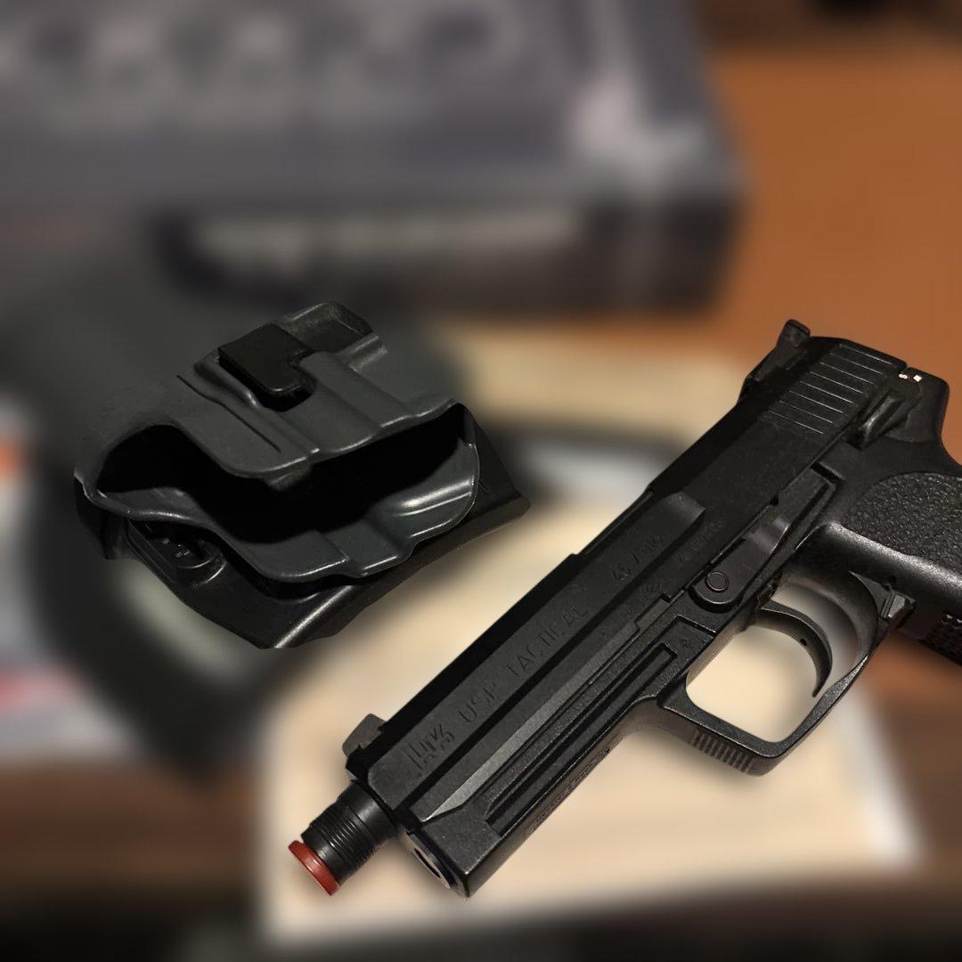 ガスガン KSC システム7 ＵＳＰ45 TACTICAL ホルスター付き