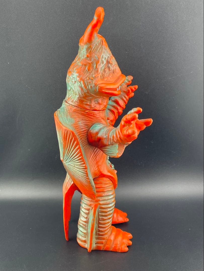 【中古品】凍結怪獣ガンダー　当時物　ウルトラマン怪獣　マルサン　ブルマァク