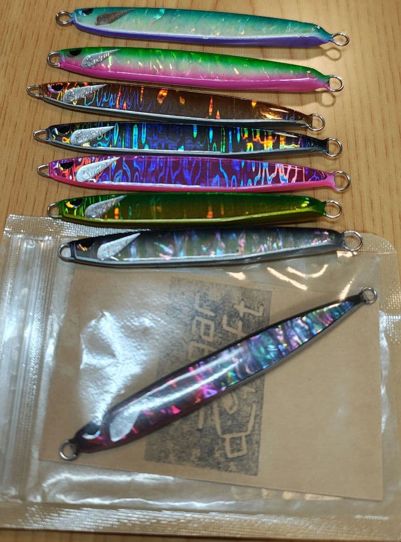 シュガークラフト　オリジン　メタルジグ 8個セット 海アメ海サクラマス
