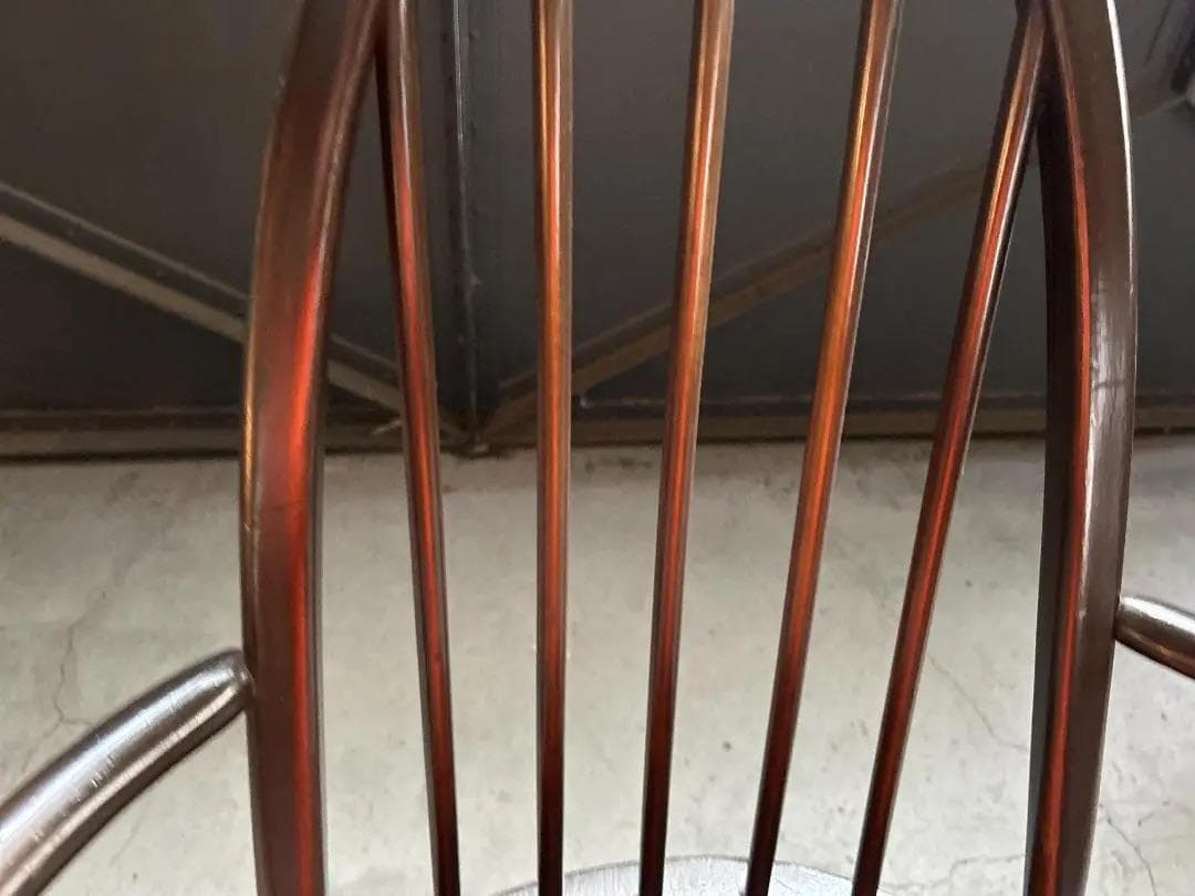 ERCOL / アーコール｜クエーカーアームチェア｜エルム材 ダークブラウン