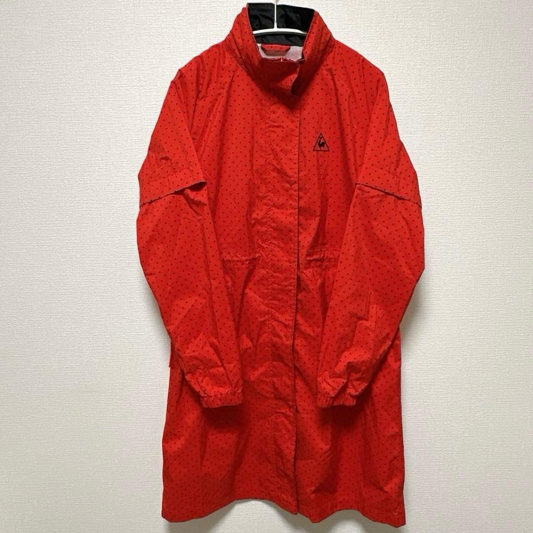 《美品》le coq sportif ワンピース型レインウェア