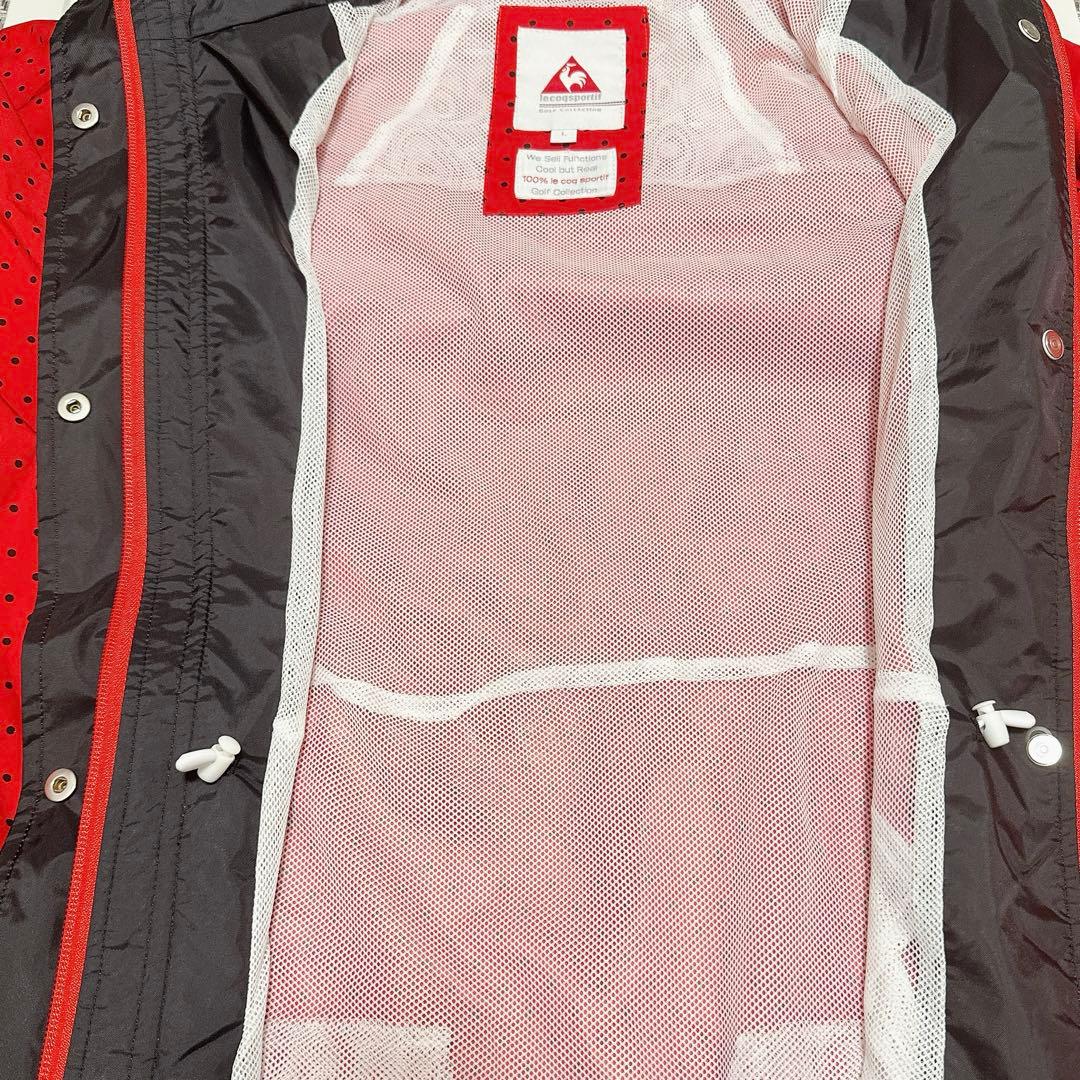 《美品》le coq sportif ワンピース型レインウェア