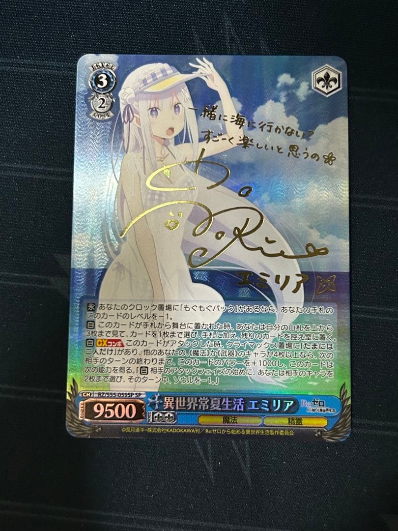 ヴァイスシュヴルツ 異世界常夏生活 エミリア SP