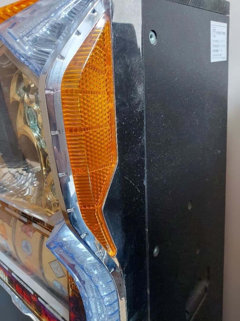 い*お様 【商品説明をお読みください】パチスロ実機　戦国嵐　不要機付き