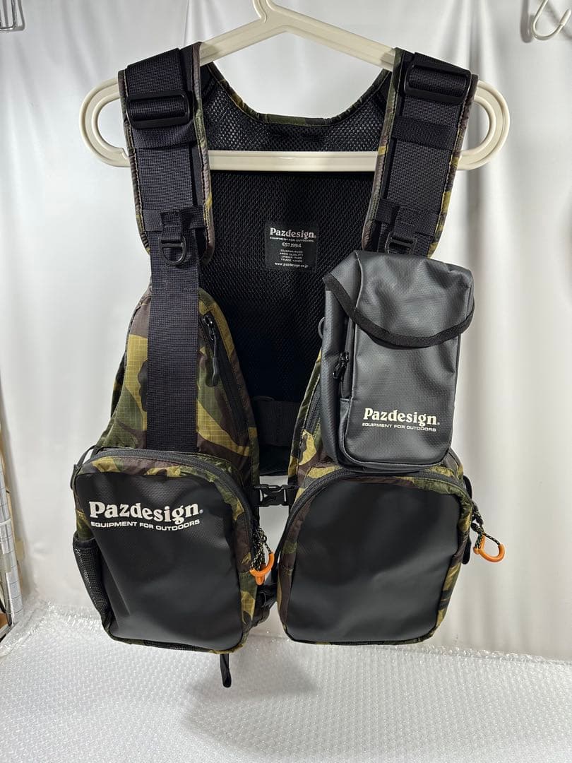 Pazdesign ライフジャケット　パズデザイン　オカッパリフロートベスト