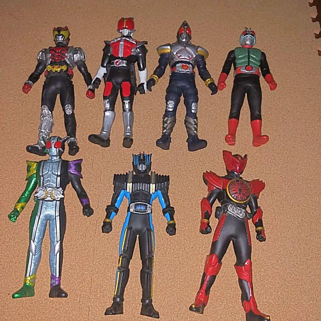 仮面ライダー ソフビ7体セット バラ売りOK