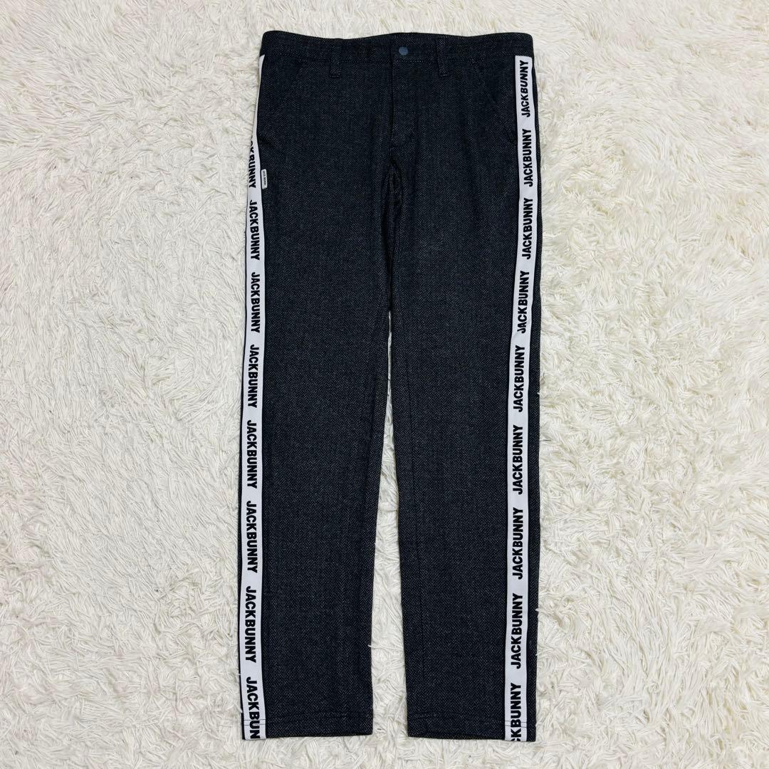 jack bunny サイドラインパンツ ヘリンボーン サイズ4 パーリーゲイツ