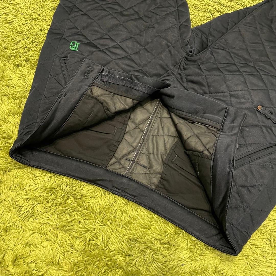 PEARLEY GATES キルティング中綿 ジョガーパンツ ネイビー サイズ1