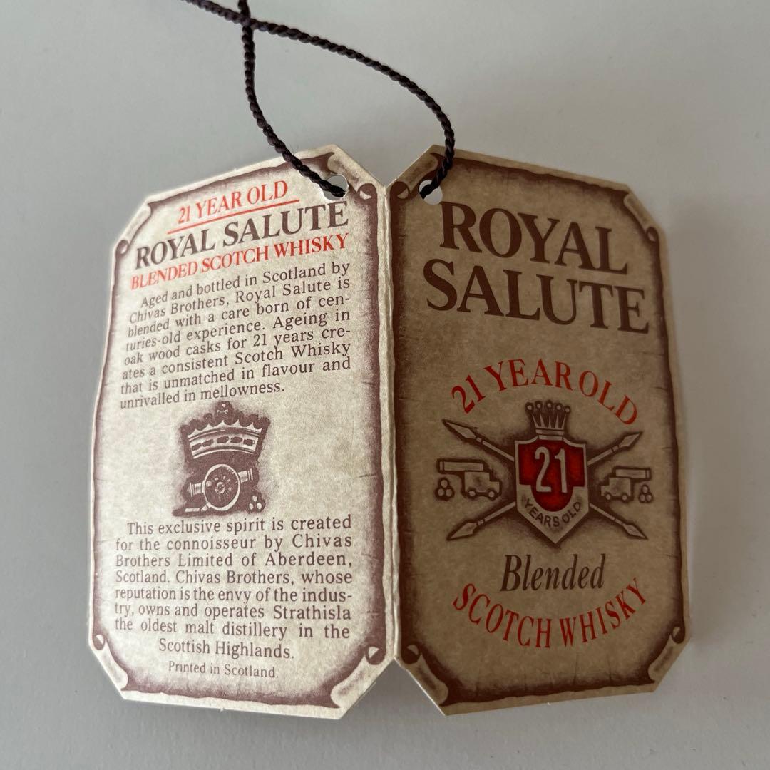 【未開栓】  SALUTE ロイヤルサルート　21年 青