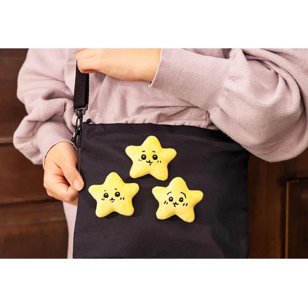 【新品未開封】ちいかわ 流れ星なぬいぐるみバッジ3個セット