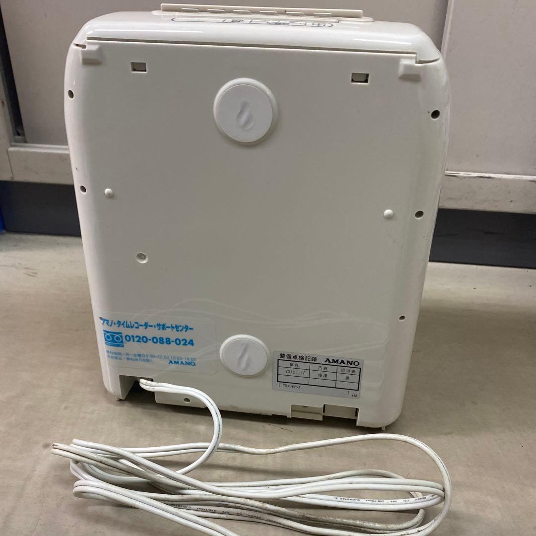 AMANO BX 2000 電子タイムレコーダー　タイムカード、箱、説明書つき