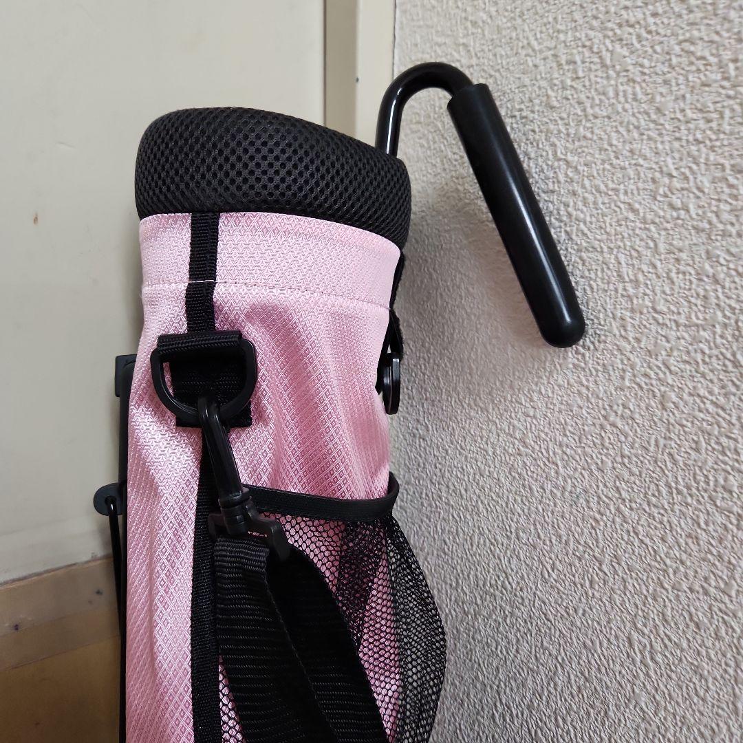 ゴルフ　セルフスタンドバッグ　ピンク 　ONESIDER