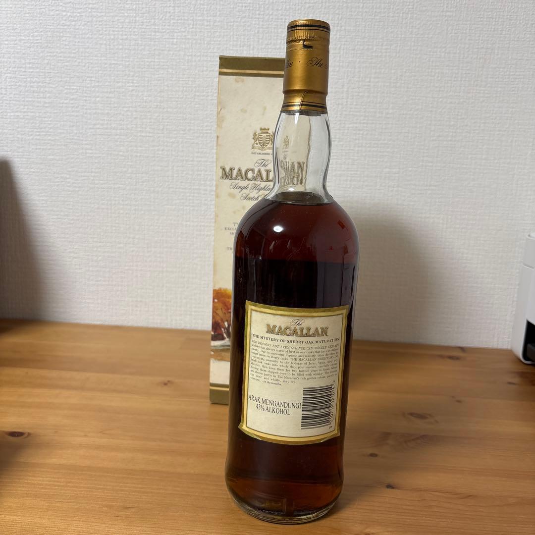 マッカラン12年　1000ml シェリーカスク　箱付き　未開封