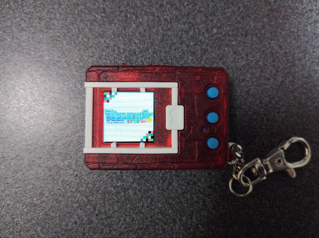 デジタルモンスター color ver.4 クリアレッド 本体のみ