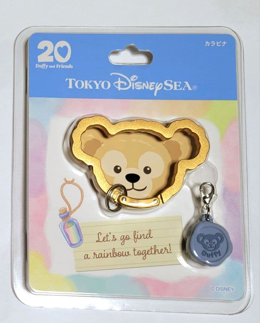 【詳細ご確認ください】ダッフィー20周年カラビナ　リルリンリン　ファンダーランド