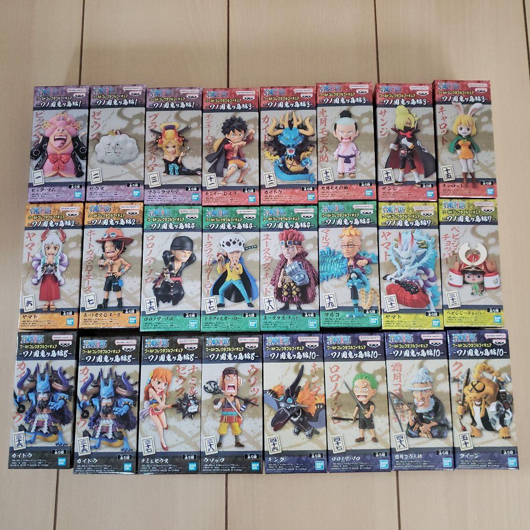 ワノ国　ワンピース　フィギュア　ワールドコレクタブルフィギュア　ワーコレ