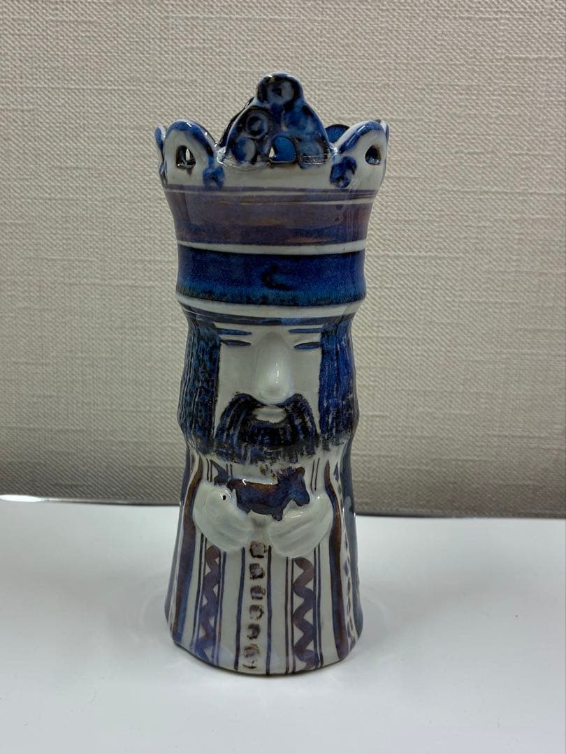 ロイヤルコペンハーゲン　チェスキング　アルミニア　フィギュリン　BASE