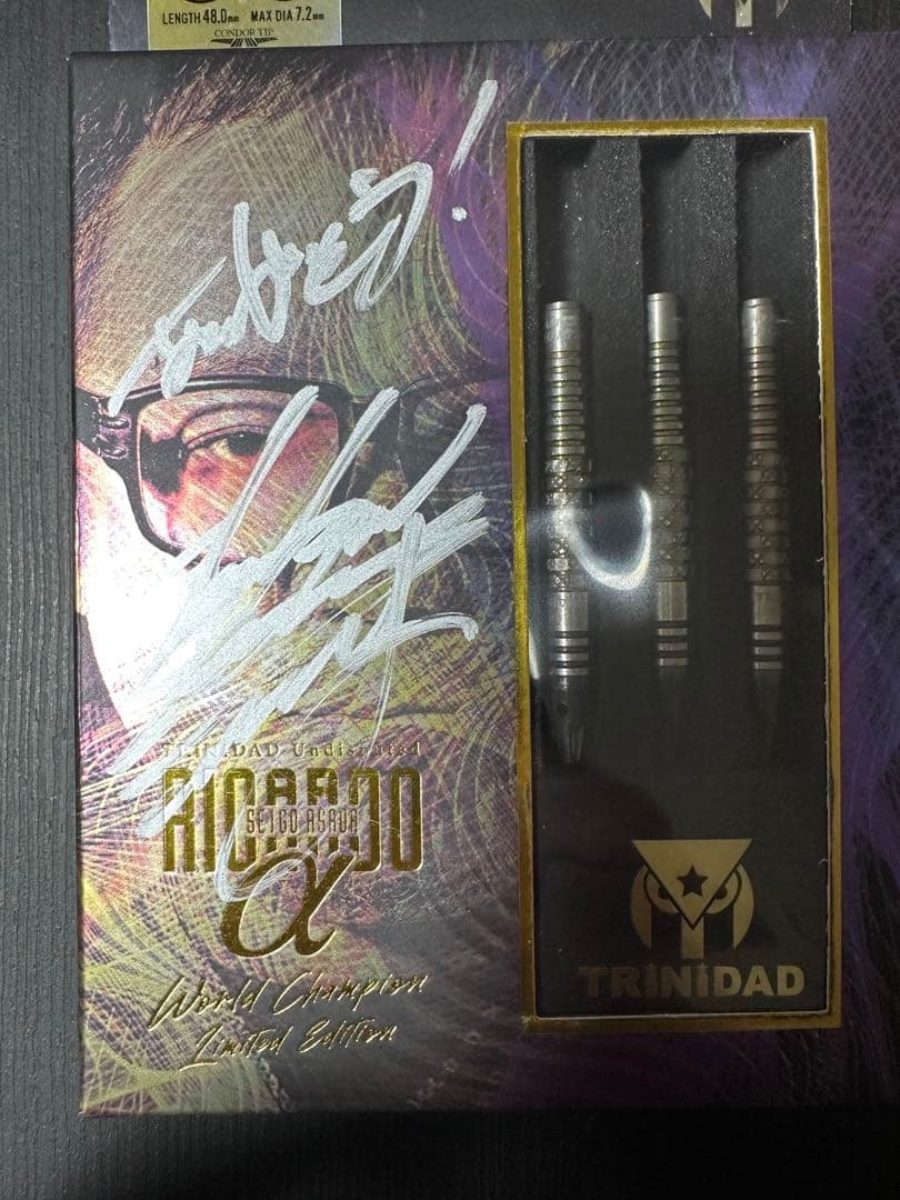 TRINIDAD リカルドα 浅田斉吾モデルサイン入り