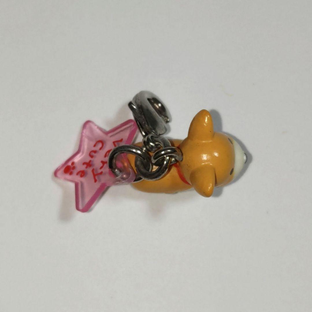 【当時物】わんわんわんこ　ファスナーホルダー　コーギー　チャーム　平成レトロレア