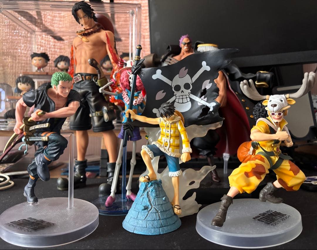 ワンピース フィギュア エース ルフィ ゼファー 一番くじ プライズ 6体セット