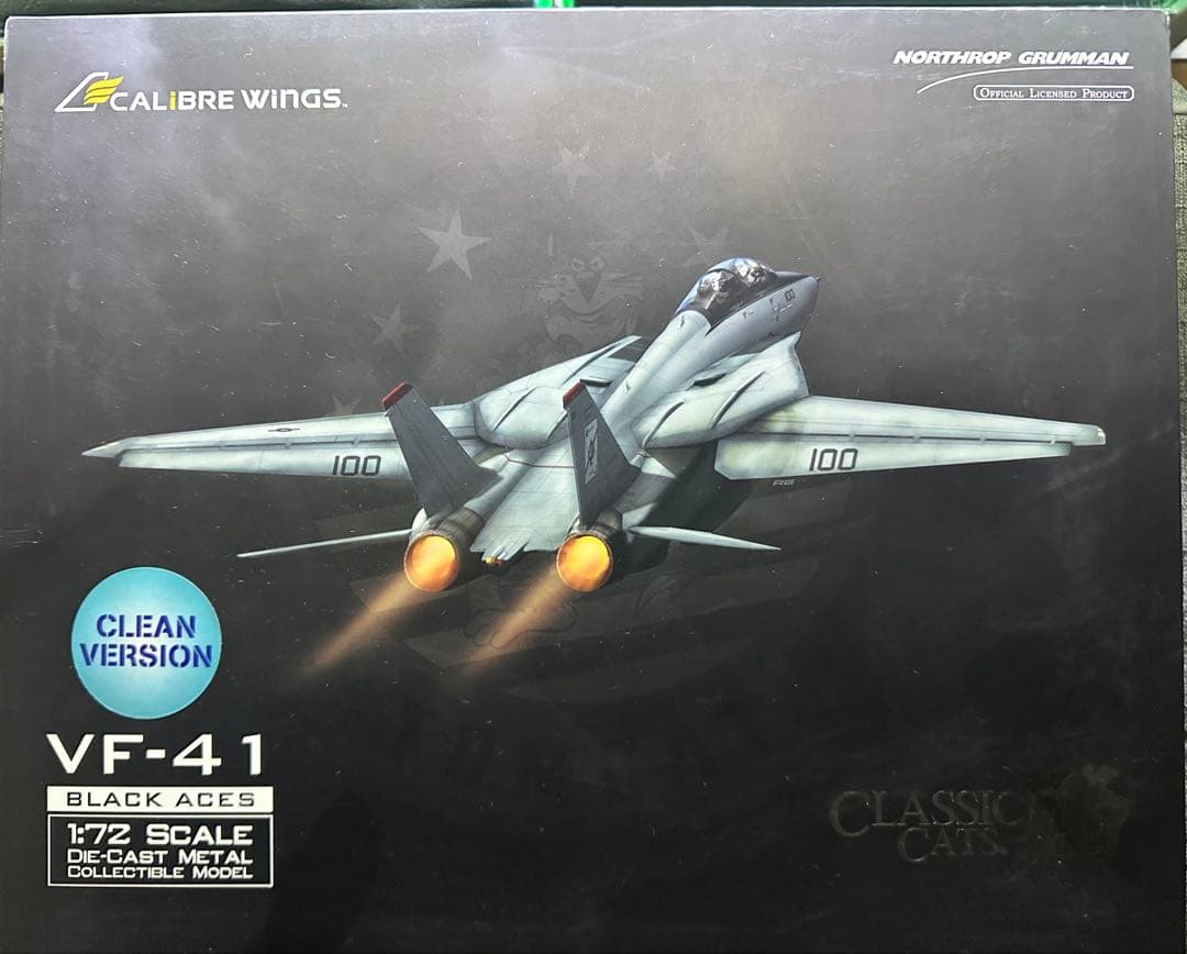 航空機・ヘリコプター Calibre Wings F-14A 1/72 VF-41 AJ100