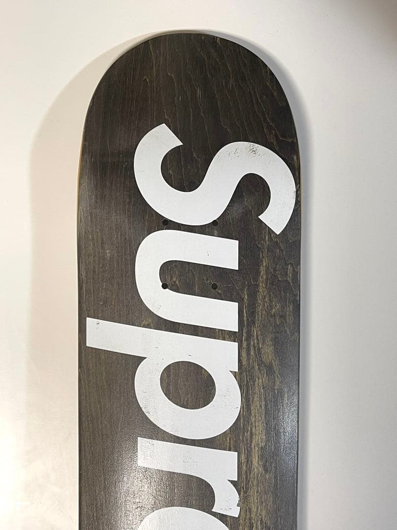 Supreme スケートボードデッキ ブラック