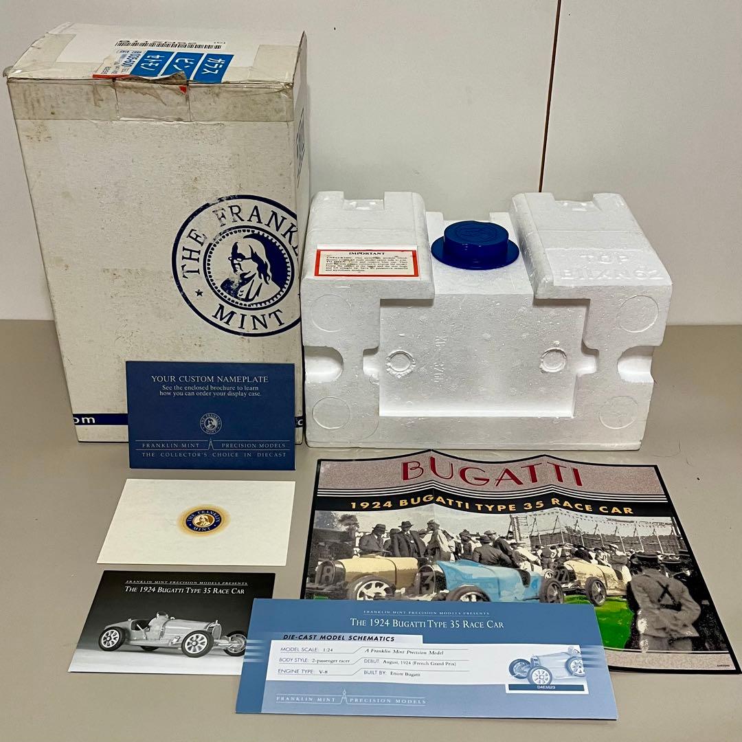 自動車 franklin mint BUGATTI TYPE 35 RACE CAR