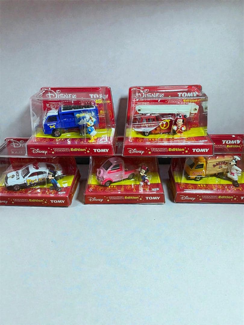 【未開封】ディズニー トミカ TOMY トミカエディション 5点セット 2003