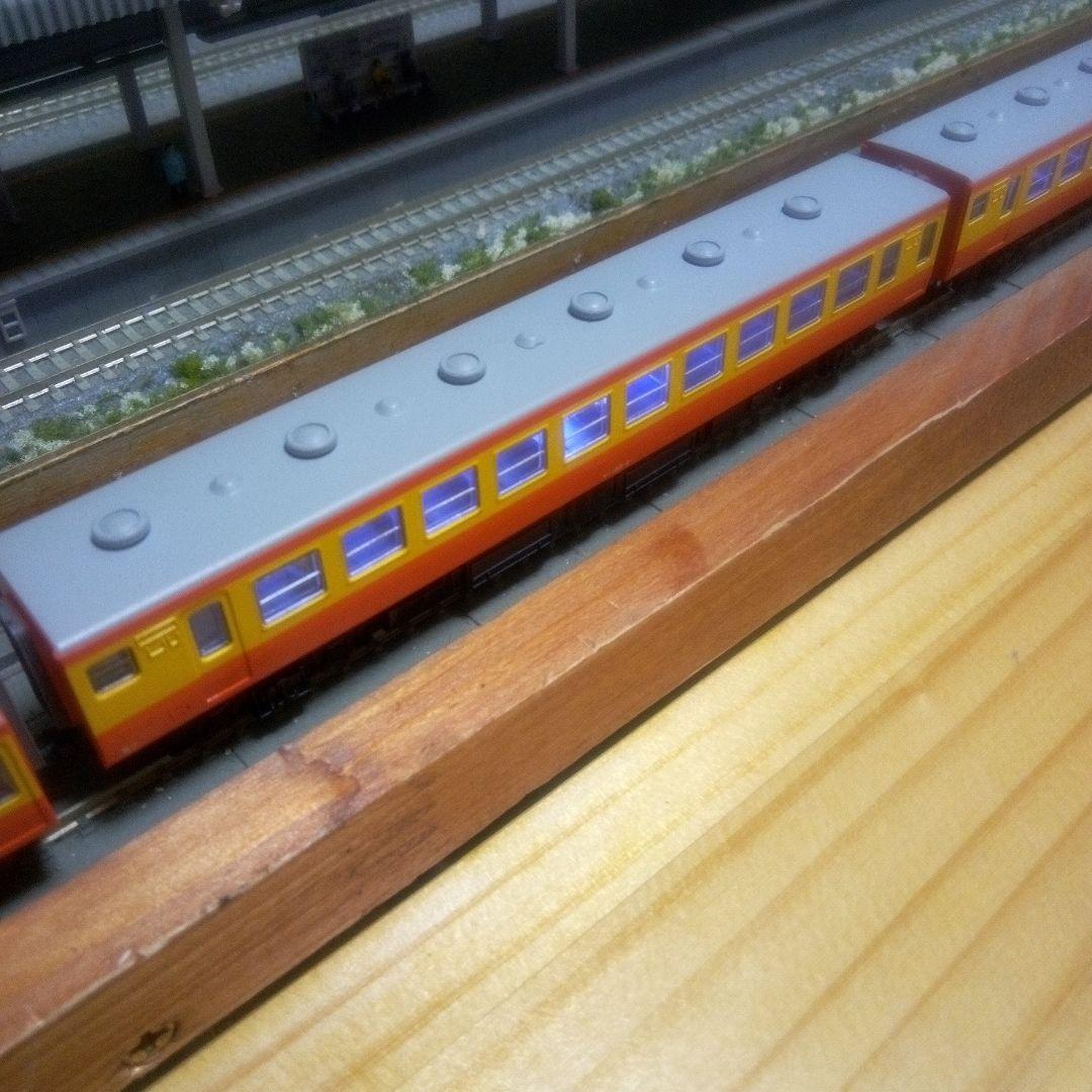 155系修学旅行電車「ひので号」8両セット室内灯付