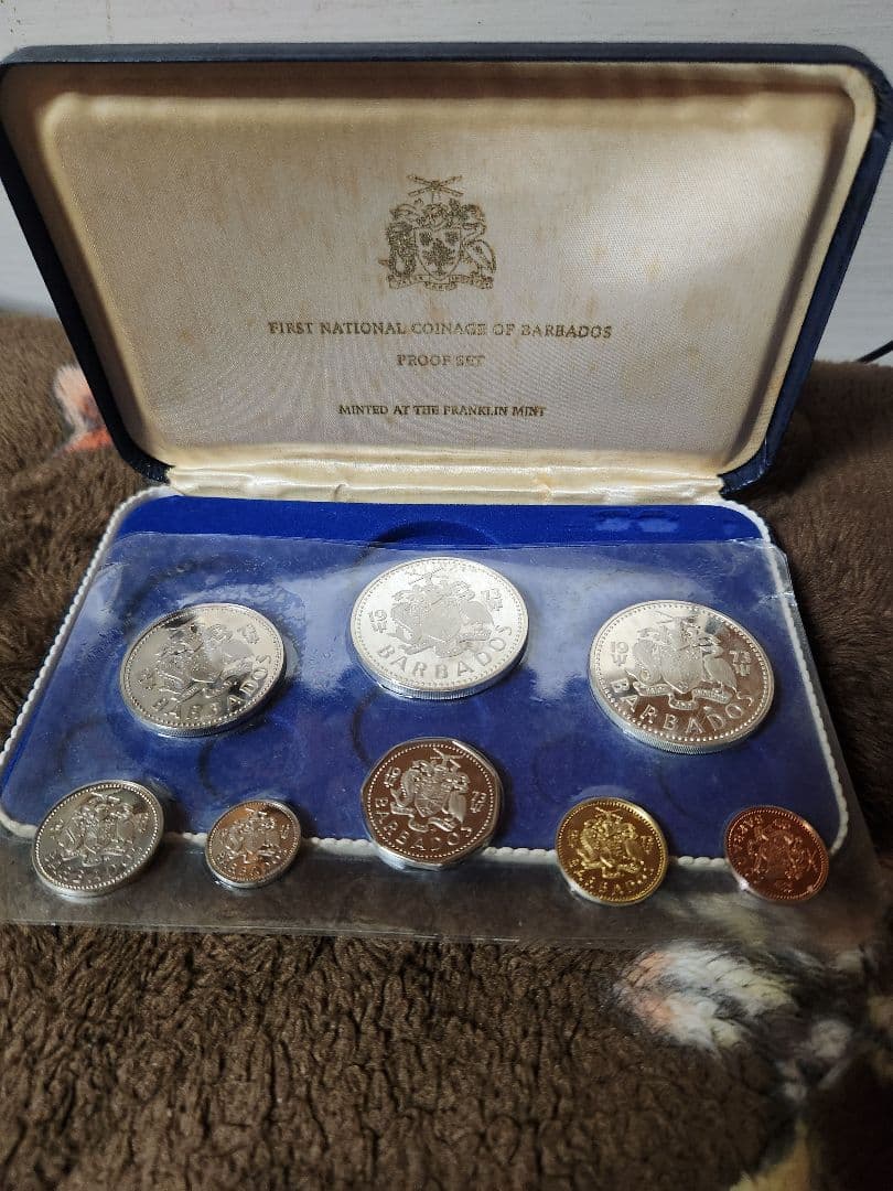 バルバドス 1977年 プルーフセット