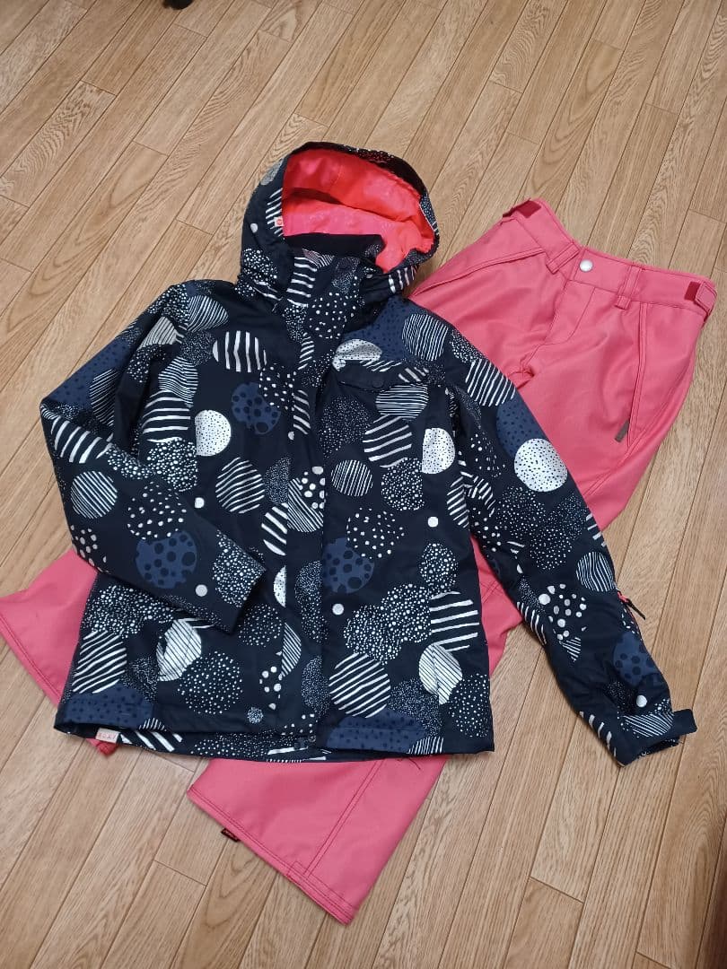 スキーウェア 上下セット レディースM