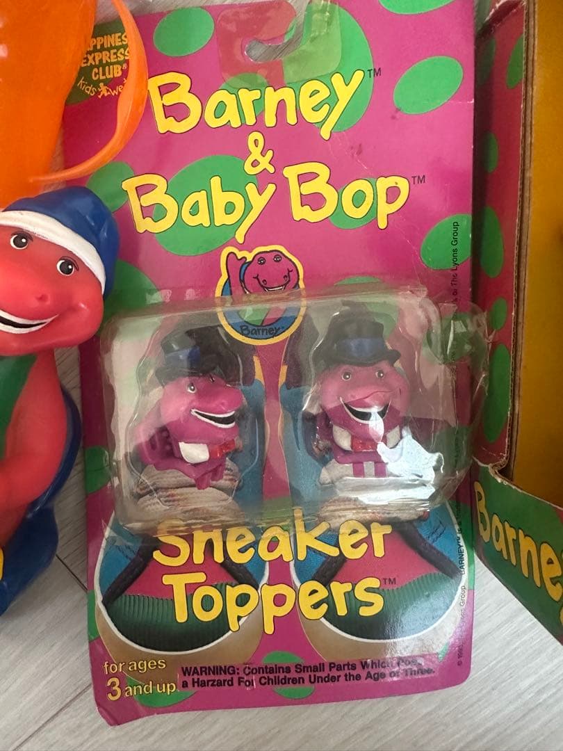 バーニーBarney恐竜ヴィンテージ セットUSAアメリカ購入keikiii