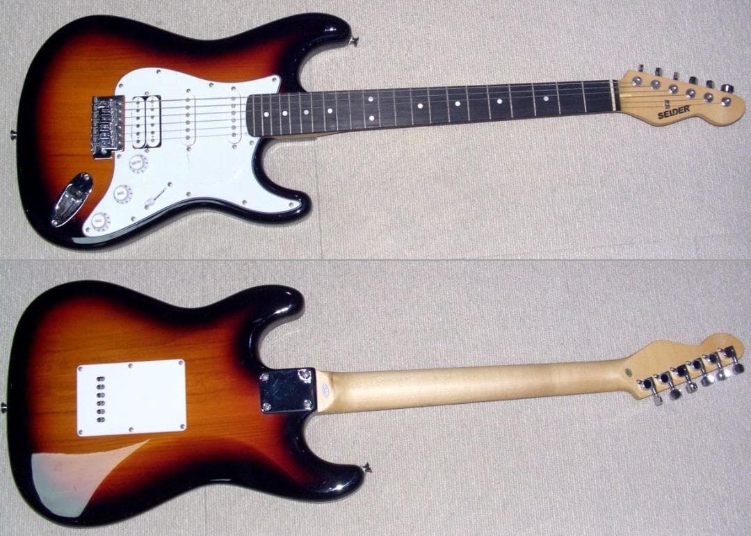 ♪♪楽しいSSSとSSHの切り替えSW付き　SELDERのストラト♪♪